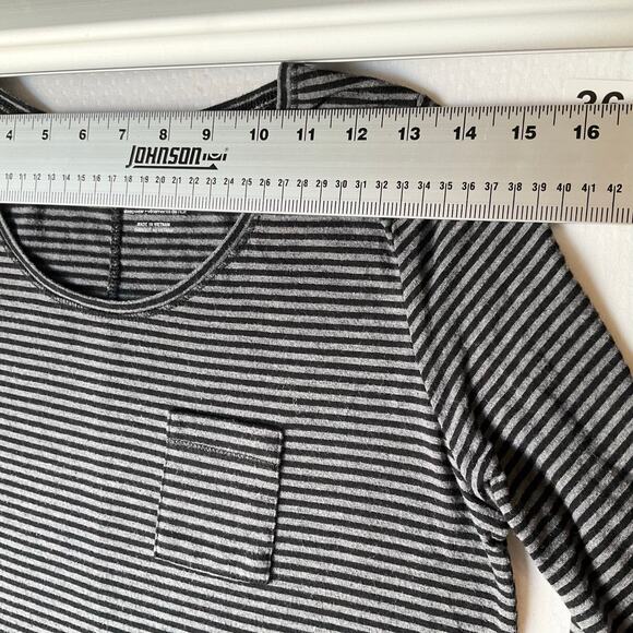 Gilligan & Omalley Women Sleepwear Soft Dress size M Long Sleeve KneeLength Gray - Picture 2 of 8